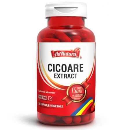 Cicoare extract, 30 capsule, AdNatura