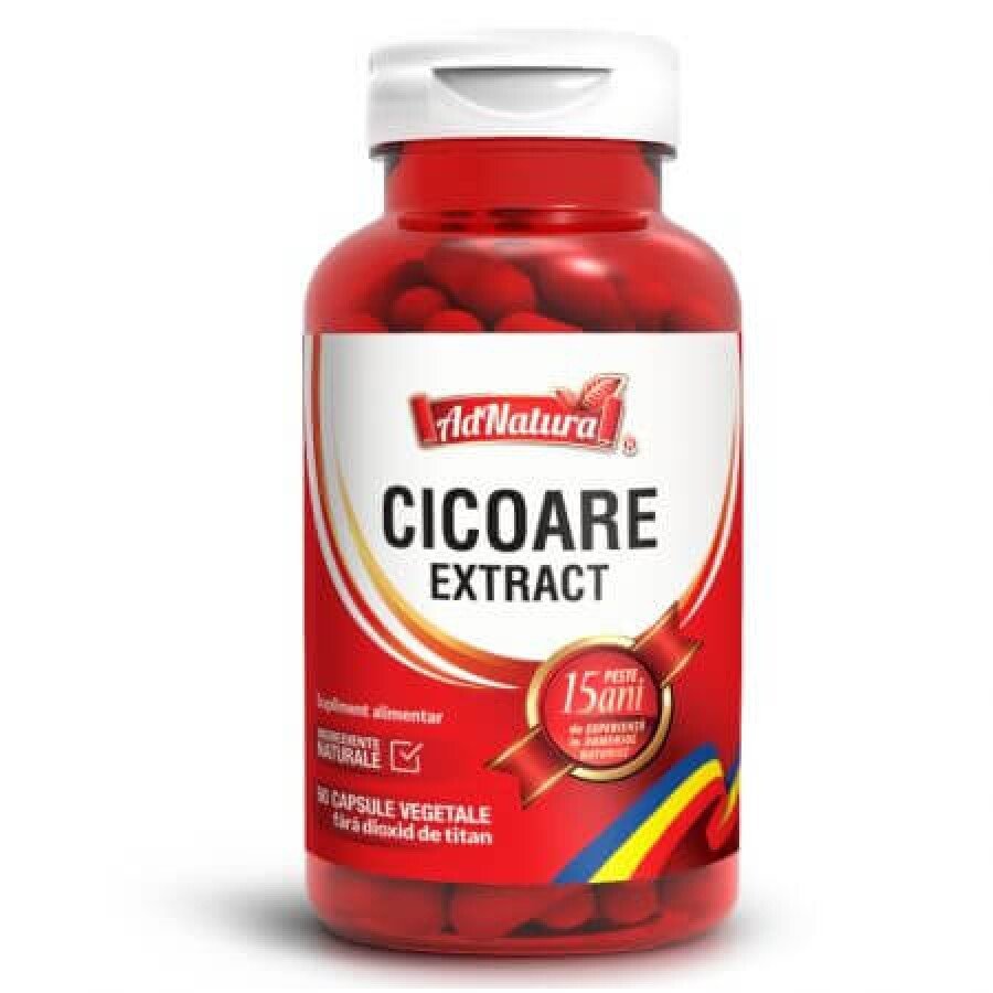 Cicoare extract, 60 capsule, AdNatura-