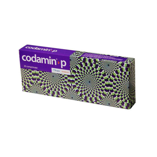 Codamin P, 20 comprimate, Terapia-