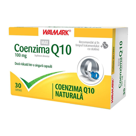 Coenzima Q10 Max 100 mg, 30 capsule, Walmark-