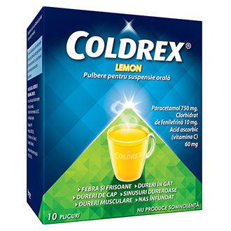 Coldrex Lemon, 10 plicuri, Perrigo-