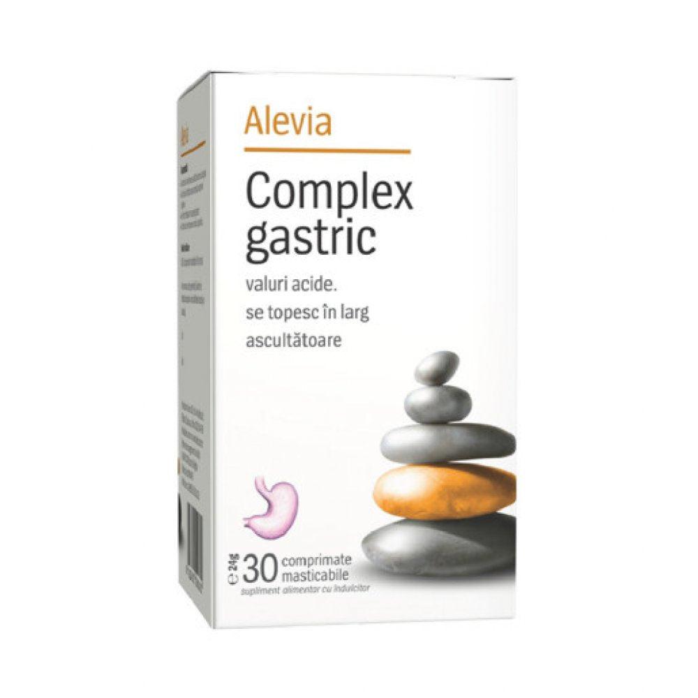 Complex gastric, 30 comprimate, Alevia