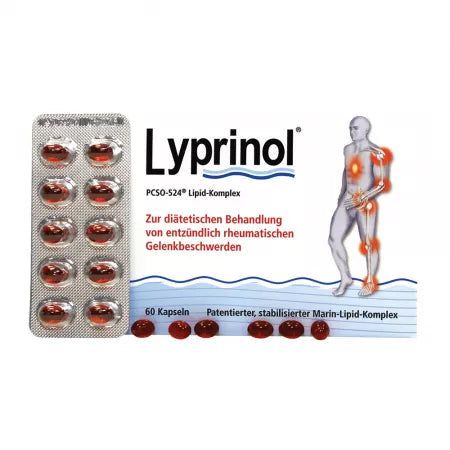 Complex lipidic marin Lyprinol Avansat, 60 capsule, Pharmalink