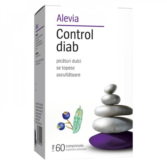 Control Diab, 60 comprimate, Alevia-