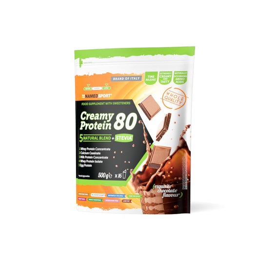 CREAMY PROTEIN 80> Exquisite Chocolate, 500 gr, Named Sport-