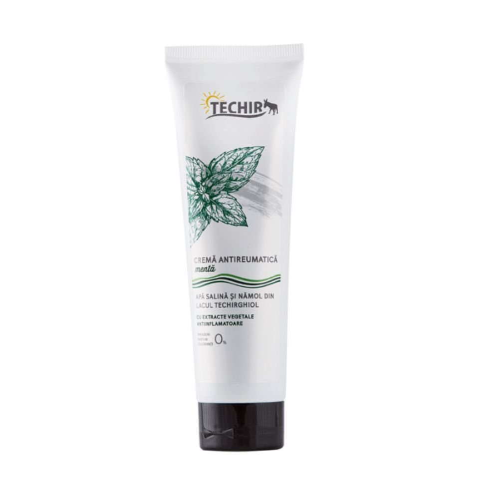 Crema antireumatica cu menta, 125 g, Techir