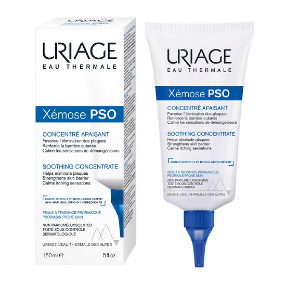 Crema calmanta concentrata pentru psoriazis Xemose PSO, 150 ml, Uriage-