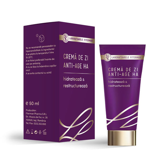 Crema de zi Anti-Age HA, 50ml, Fiterman