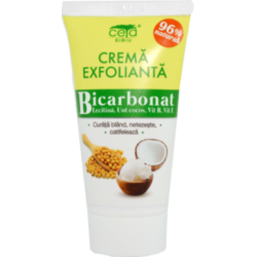 Crema exfolianta 96% cu bicarbonat, 50ml, Ceta Sibiu