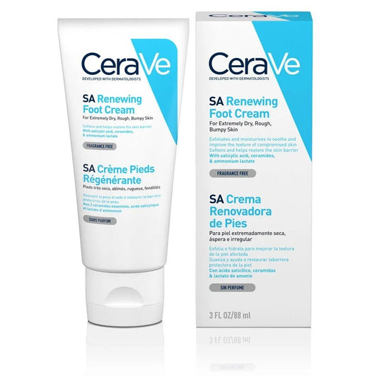 Crema hidratanta de picioare pentru piele foarte uscata si aspra, 88 ml, CeraVe