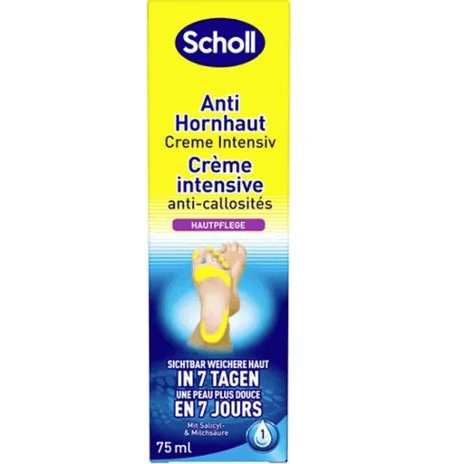 Crema pentru indepartarea bataturilor si calozitatilor Scholl, Anti Hornhaut Creme Intensiv - 5038483501092