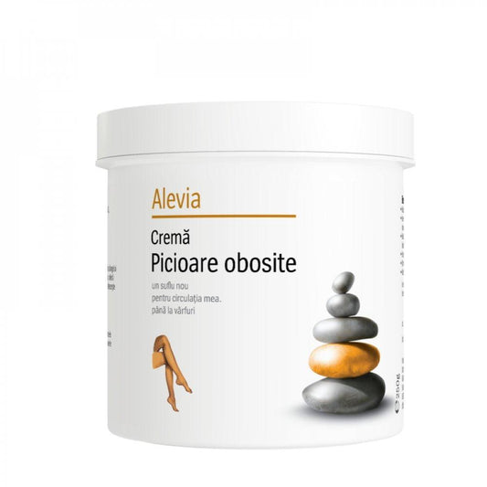 Crema pentru picioare obosite, 250 g, Alevia-