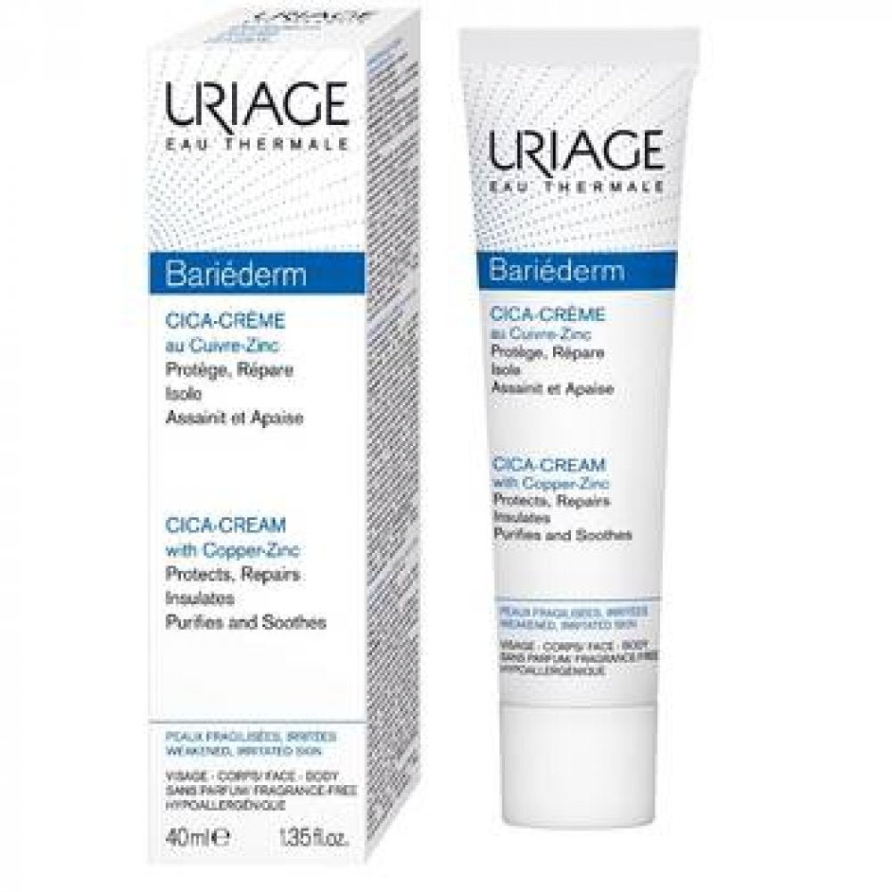 Crema reparatoare Bariederm Cica, 100 ml, Uriage