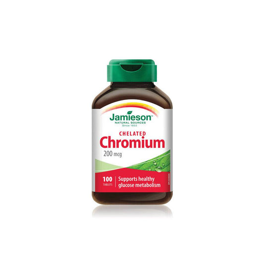 Crom Chelat 200mcg, 100 tablete, Jamieson