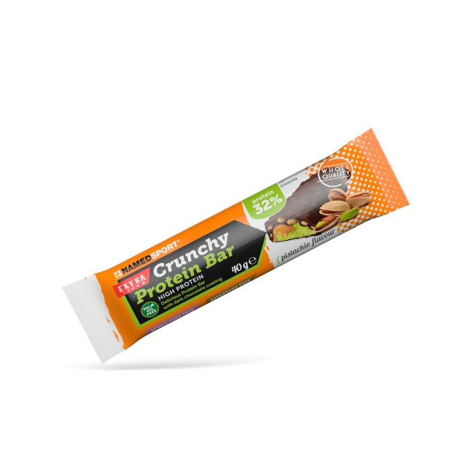 CRUNCHY PROTEIN BAR> Pistachio, 40 gr, Named Sport