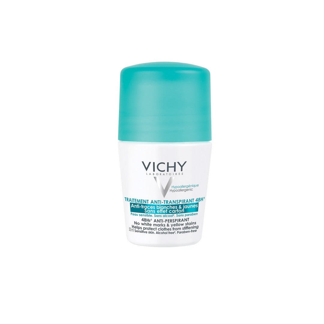 Deodorant roll-on antiperspirant anti-urme 48h, 50ml, Vichy