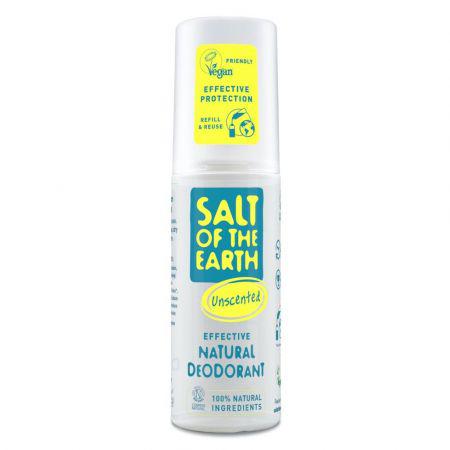 Deodorant spray natural fara miros Salt Of The Earth, 100 ml, Crystal Spring-