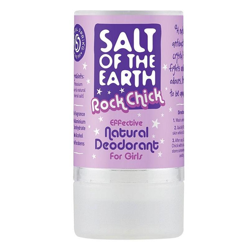 Deodorant stick natural Salt Of The Earth Rock Chick, 90 g, Crystal Spring-
