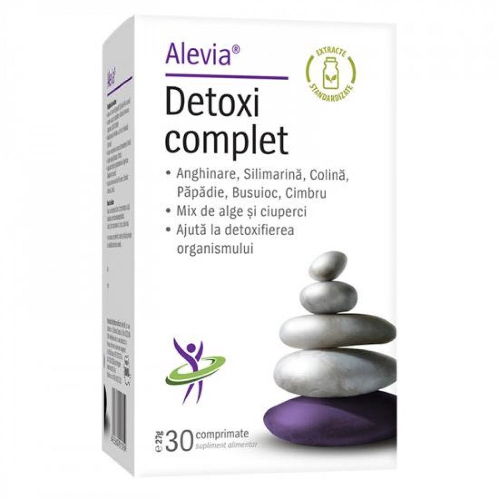 Detoxi Complet, 30 capsule, Alevia-