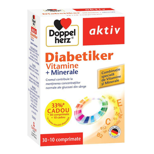 Diabetiker, 30 + 10 comprimate, Doppelherz