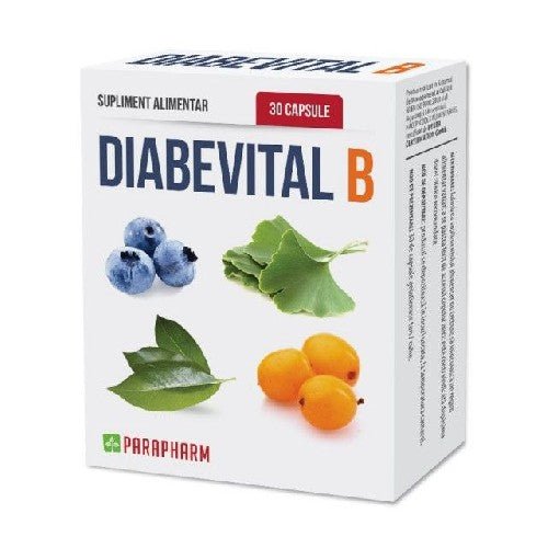 Diabevital B, 30 capsule, Parapharm