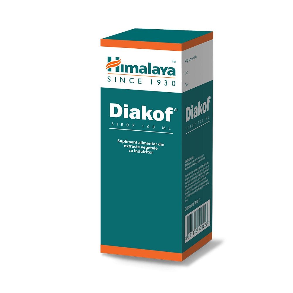 Diakof Sirop fara zahar, 100 ml, Himalaya