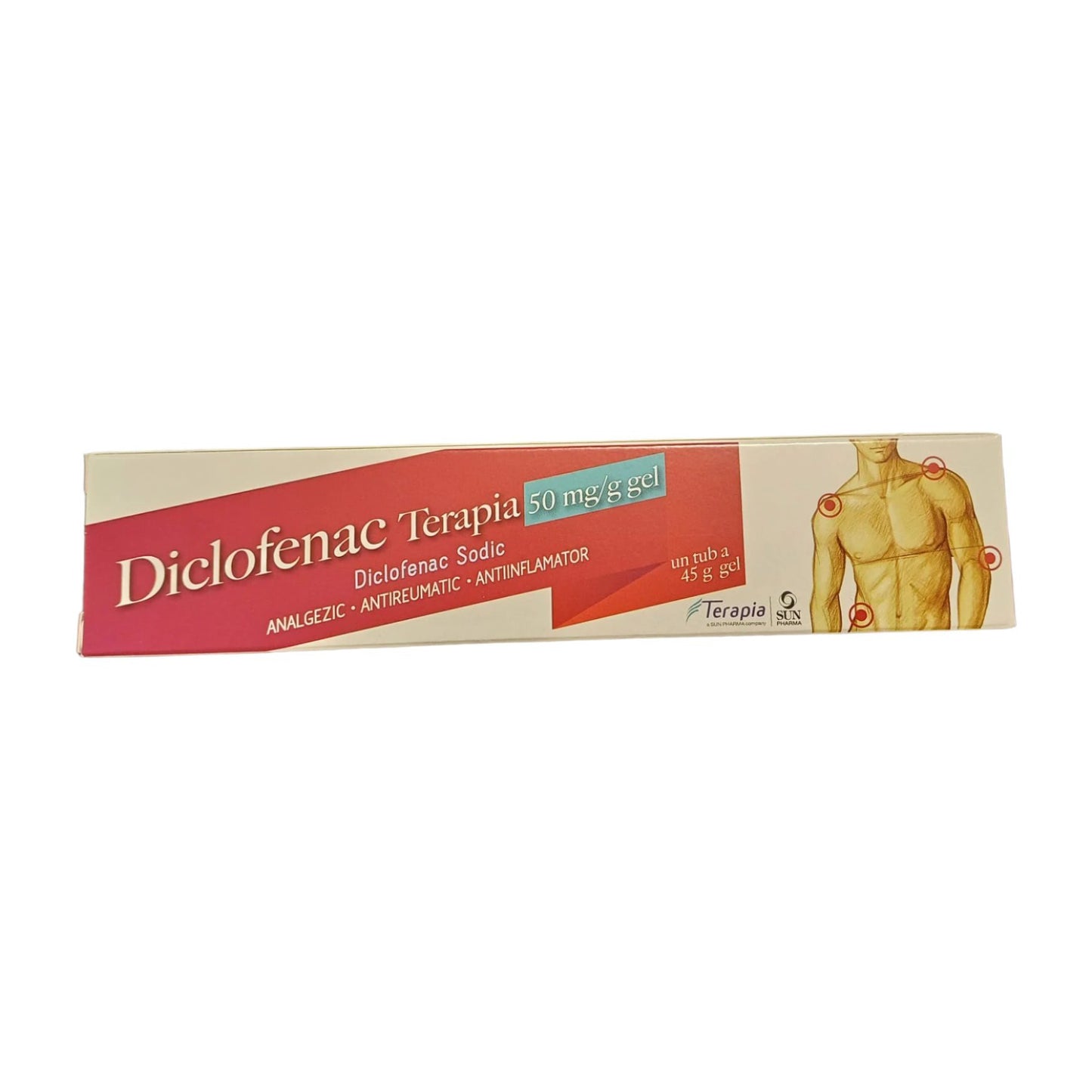 Diclofenac gel, 50mg/g, 45 g, Terapia