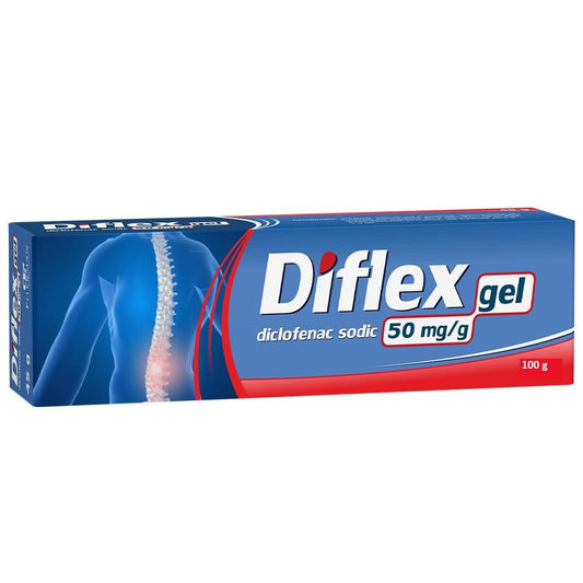 Diflex gel, 50 miligrame/gram, 100 grame, Fiterman Pharma-