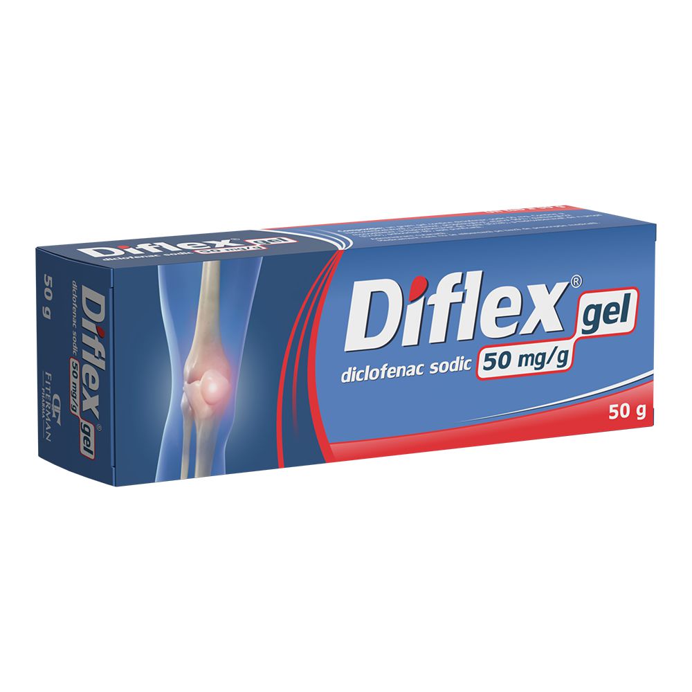 Diflex gel, 50 miligrame/gram, 50 grame, Fiterman Pharma-