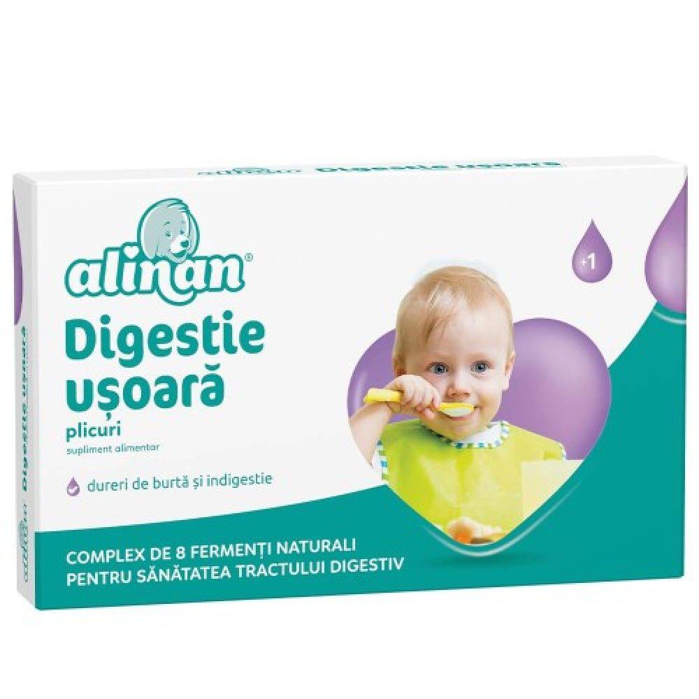 Digestie usoara Alinan, 10 plicuri, Fiterman