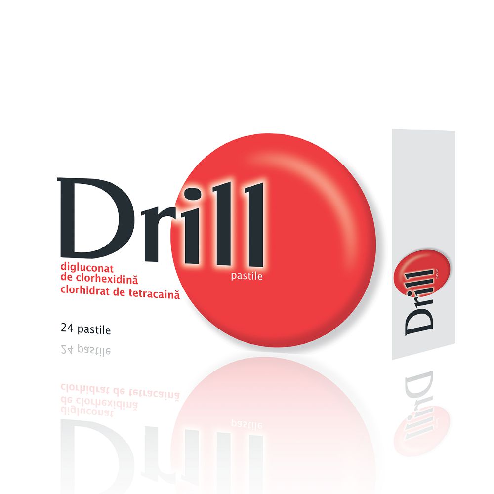 Drill, 24 pastile, Pierre Fabre-