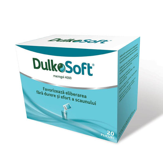 DulkoSoft, pulbere pentru solutie orala, 10 g, 20 plicuri, Sanofi