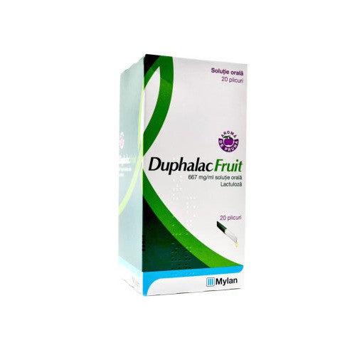 Duphalac Fruit, 667 mg/ml soluţie orală, 20 plicuri, Mylan-