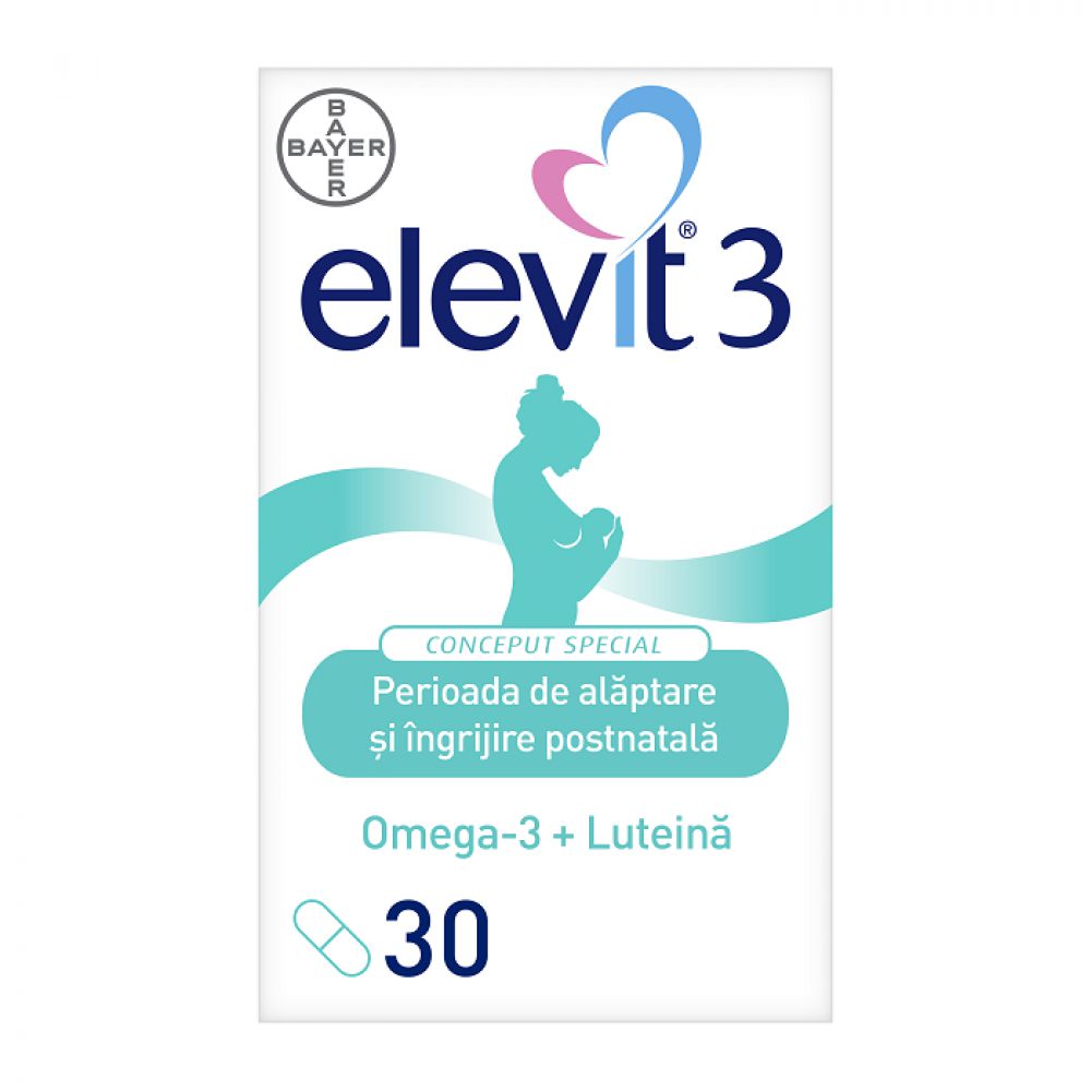 Elevit 3, 30 capsule, Bayer-