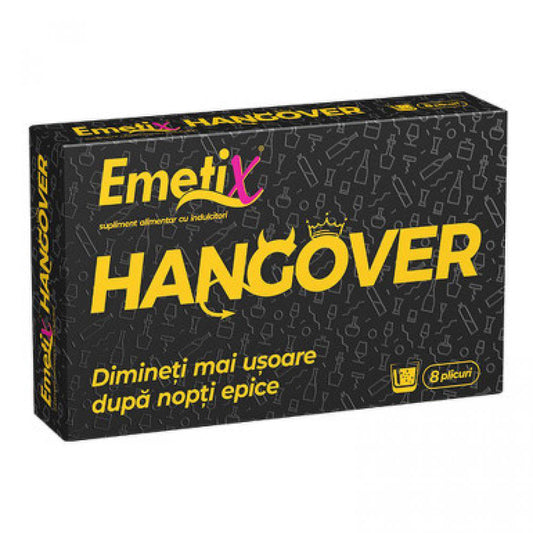 Emetix Hangover, 8 plicuri, Fiterman-