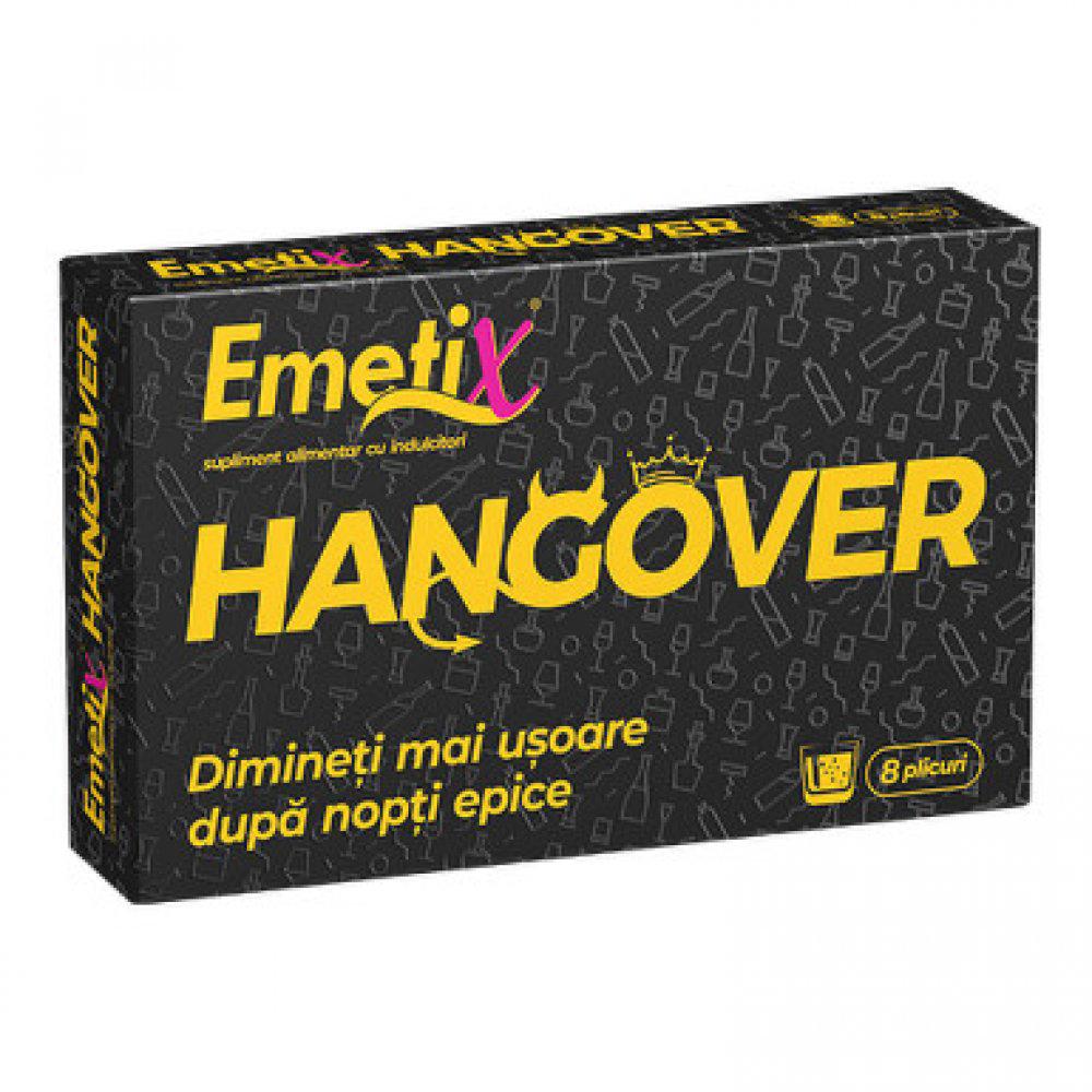 Emetix Hangover, 8 plicuri, Fiterman