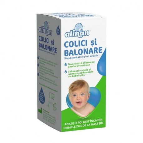 Emulsie colici si balonare Alinan, 50 ml, Fiterman Pharma-