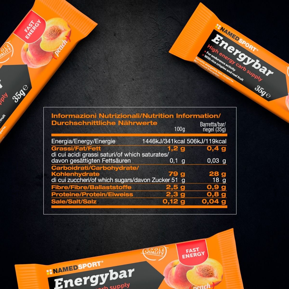 ENERGYBAR> Peach, 35 gr, Named Sport