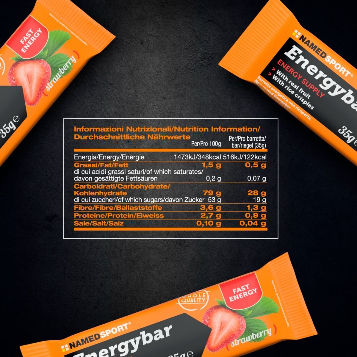 ENERGYBAR> Strawberry, 35 gr, Named Sport