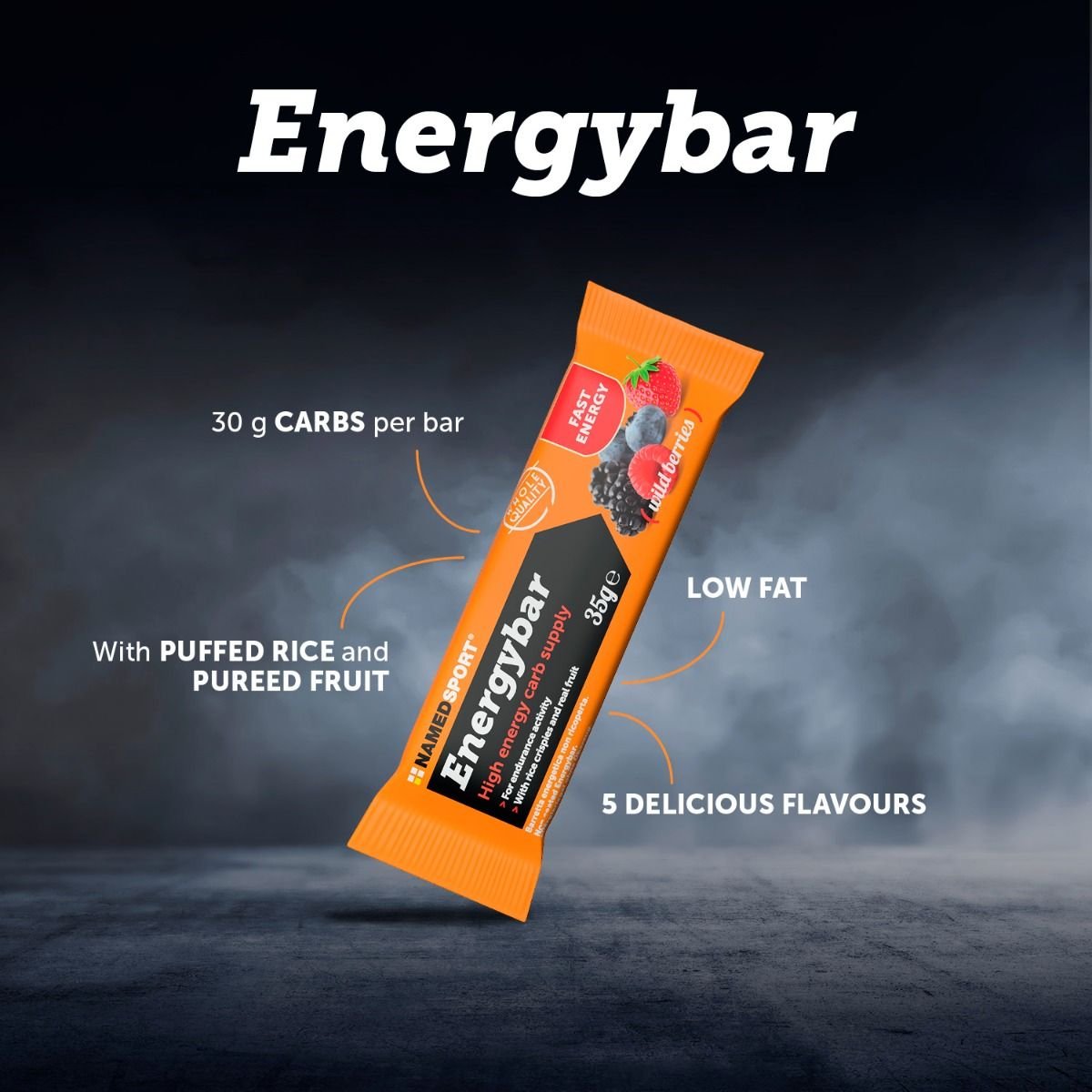 ENERGYBAR> Wild Berries, 35 gr, Named Sport