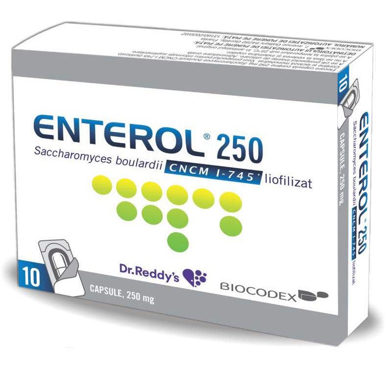 Enterol, 250 mg, 10 capsule, Dr. Reddys-