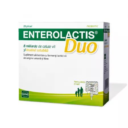 Enterolactis Duo, 20 plicuri, Sofar-