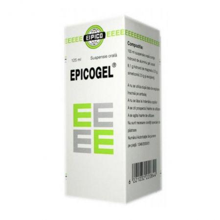 Epicogel, 05 mg/100 mg/125 mg/ 5 ml suspensie orală, 125 ml, Eipico Med-