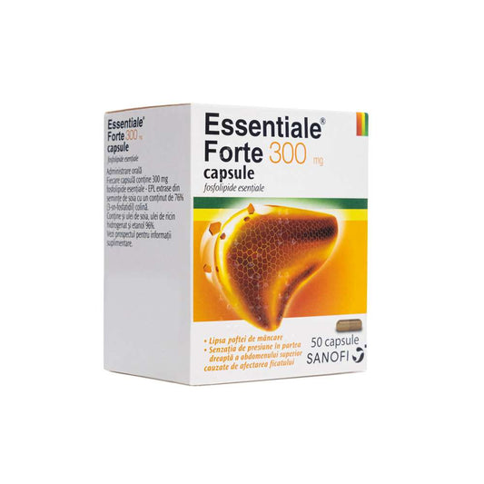 Essentiale Forte, 300 mg, 50 capsule, Sanofi-