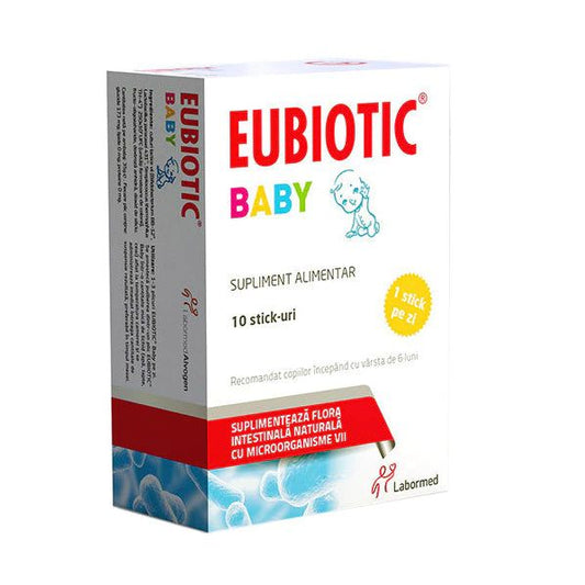 Eubiotic Baby, 10 stickuri, Labormed-