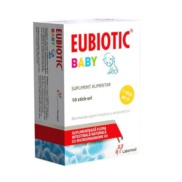 Eubiotic Baby, 10 stickuri, Labormed