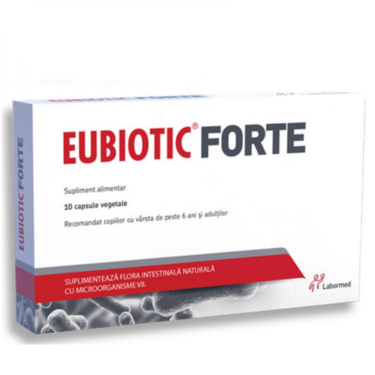 Eubiotic Forte, 10 capsule vegetale, Labormed-