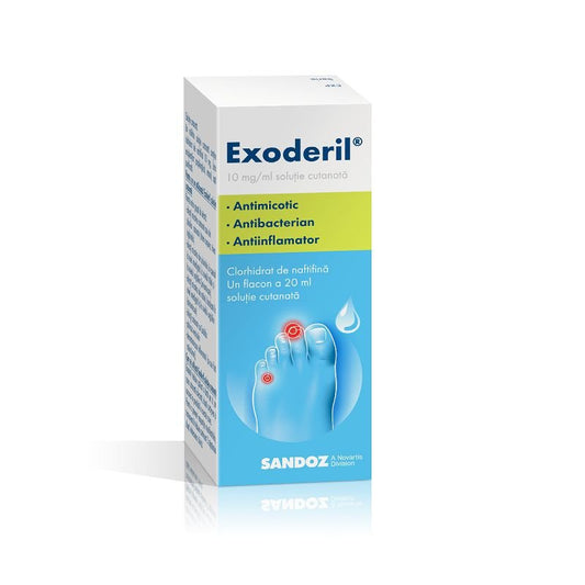 Exoderil solutie cutanata, 10 mg/ml, 20 ml, Sandoz-