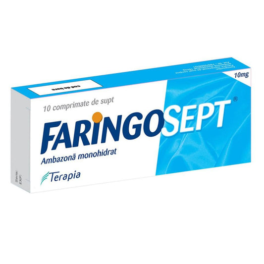 Faringosept, 10 mg, 10 comprimate de supt, Terapia-