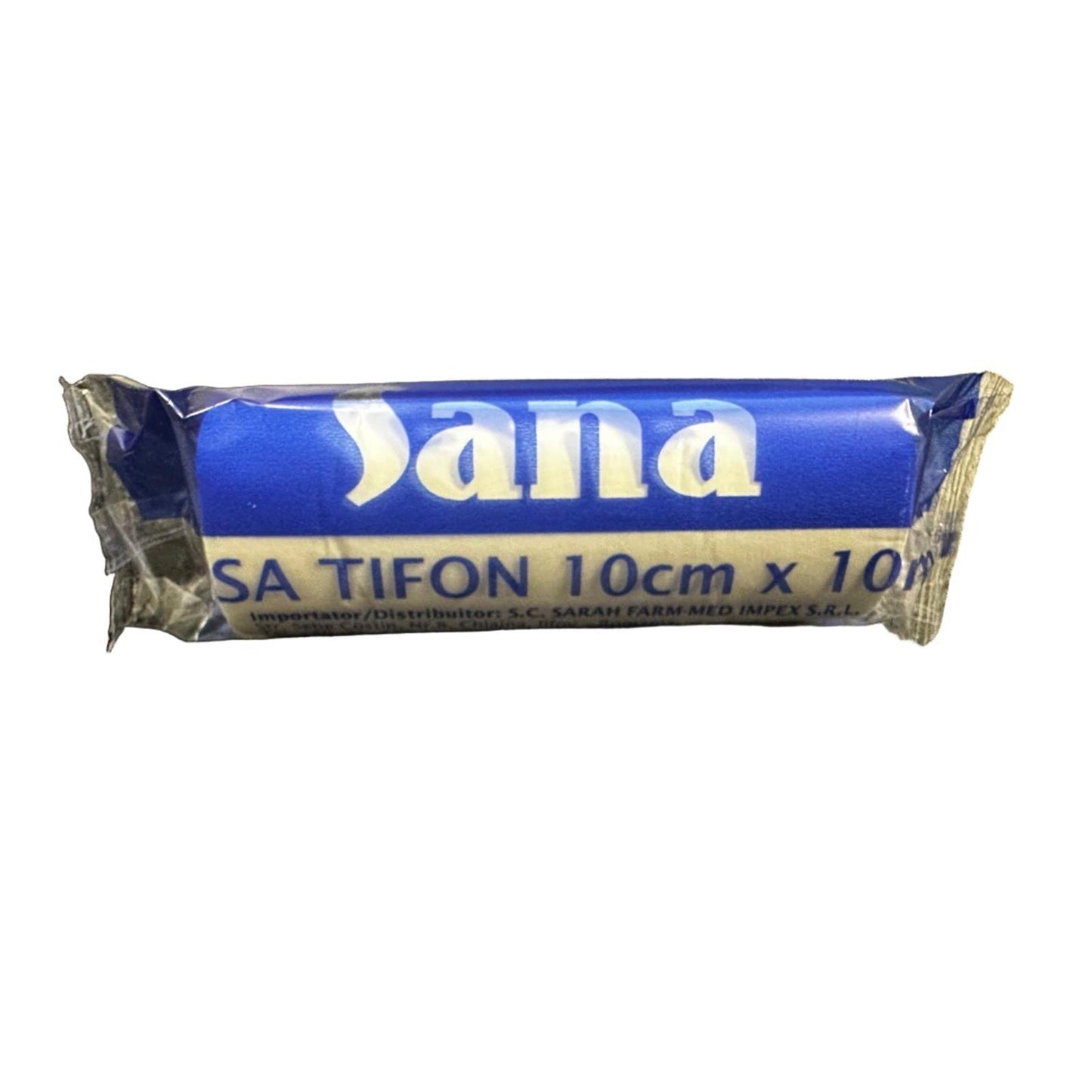 Fasa din tifon hidrofil, 10 cm x 10 m, Sana